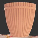 Rattan pot